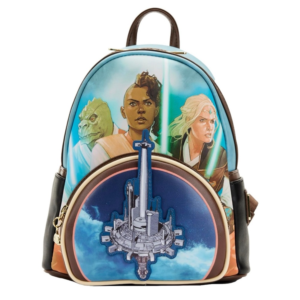 NEW Loungefly Disney Star Wars The High Republic Comic Cover Mini Backpack